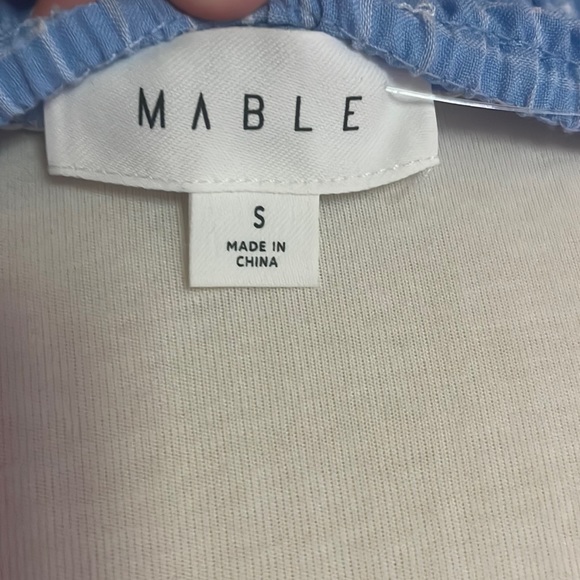 Blue And White Grid Pattern Crop Top Size Small Ron Jon Surf Shop - Picture 6 of 6